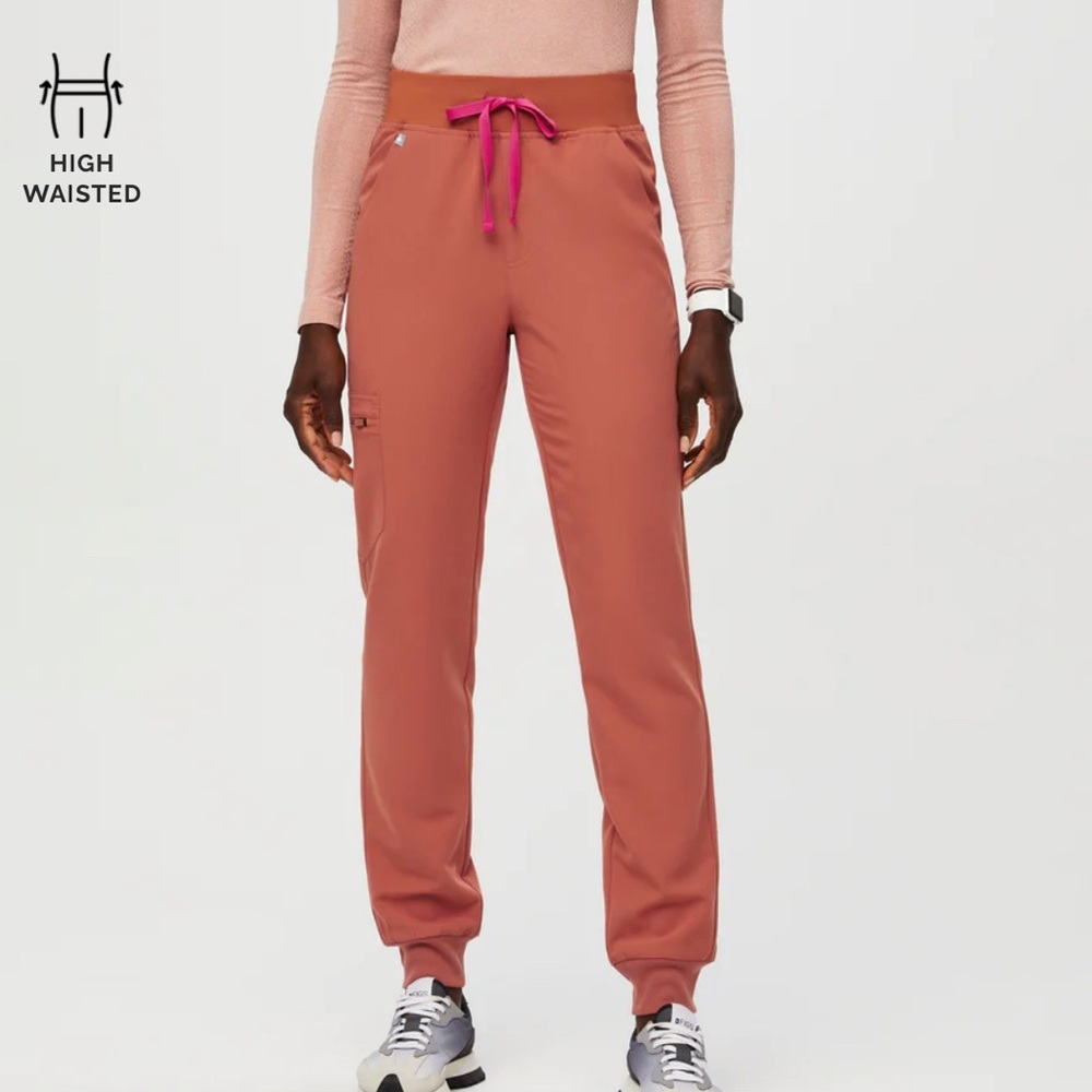 Figs Zamora High Waisted Jogger Scrub Pants